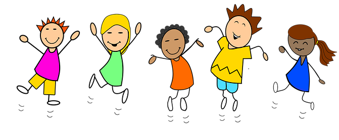 Gruppe singt und bewegt sich bei Hallo mein Name ist Joe