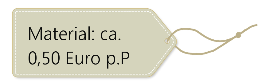 Selbstgenähte wiederverwendbare Kosmetikpads